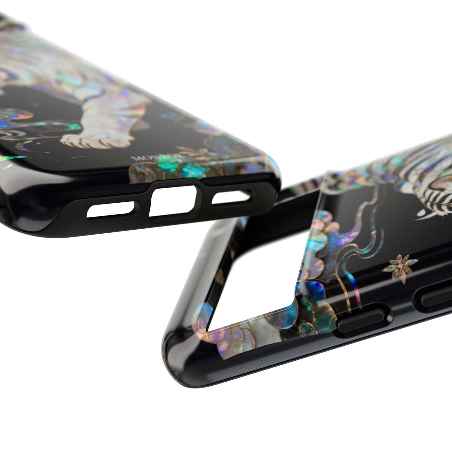 Iridescent White Tiger Tough Case