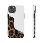 Half Cheetah Print Phone Case