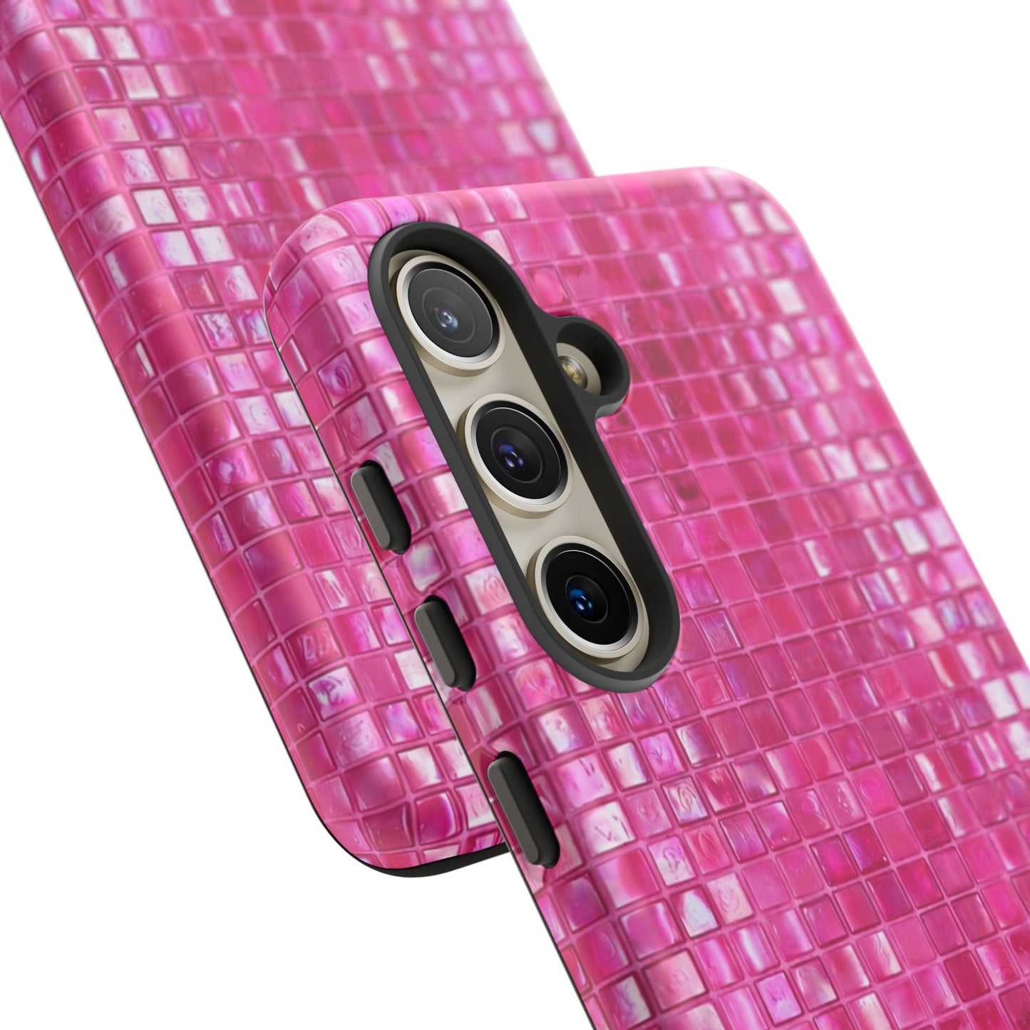 Hot Pink Mosaic Tough Case