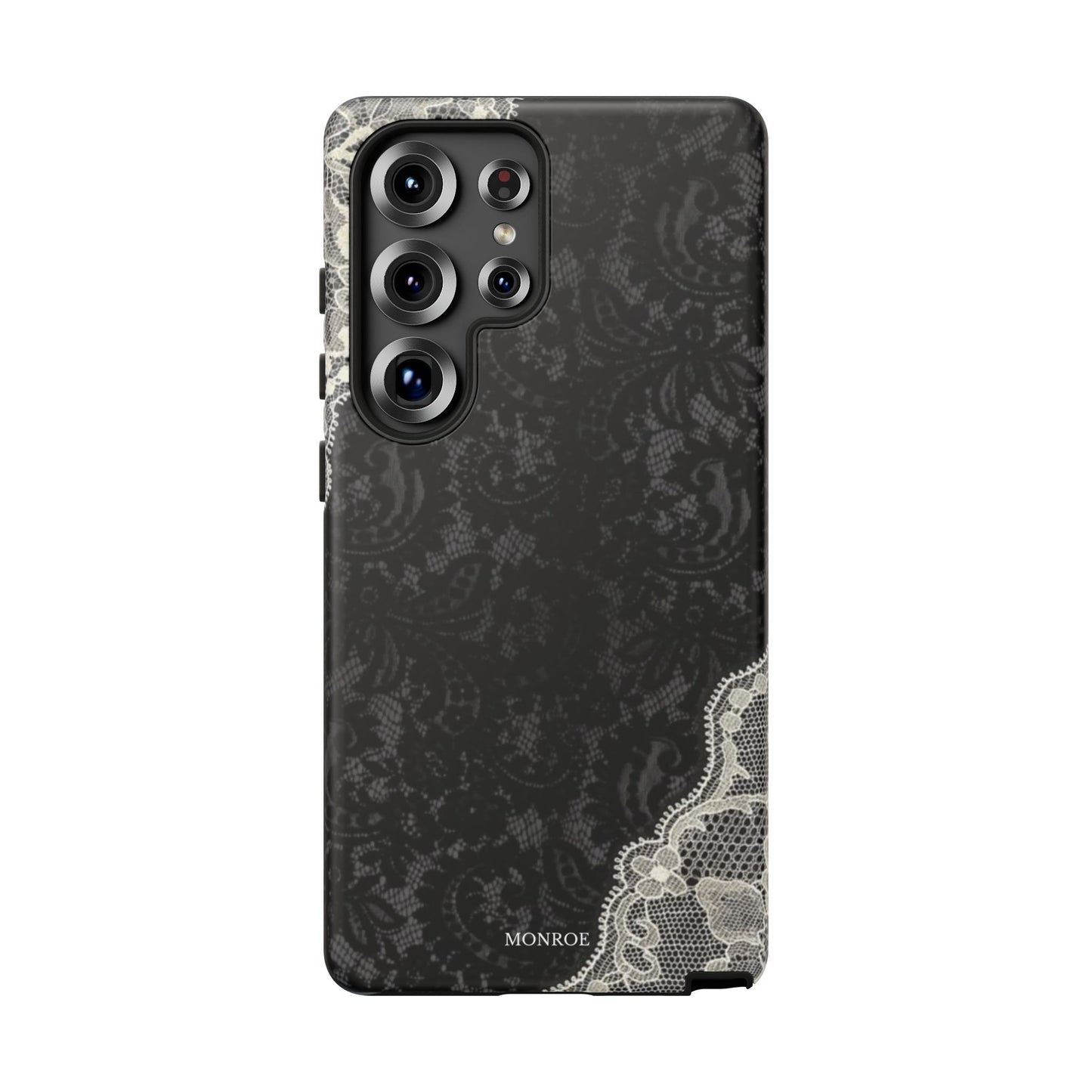 Black & White Edged Tough Case