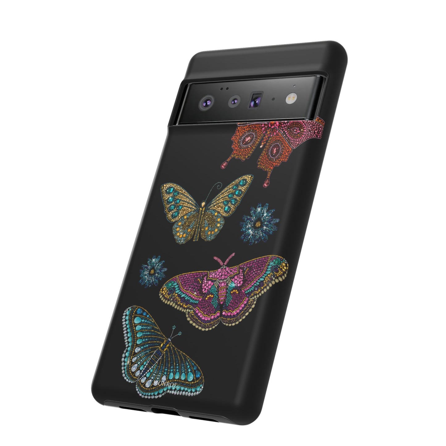 Butterfly Beaded Tough Case