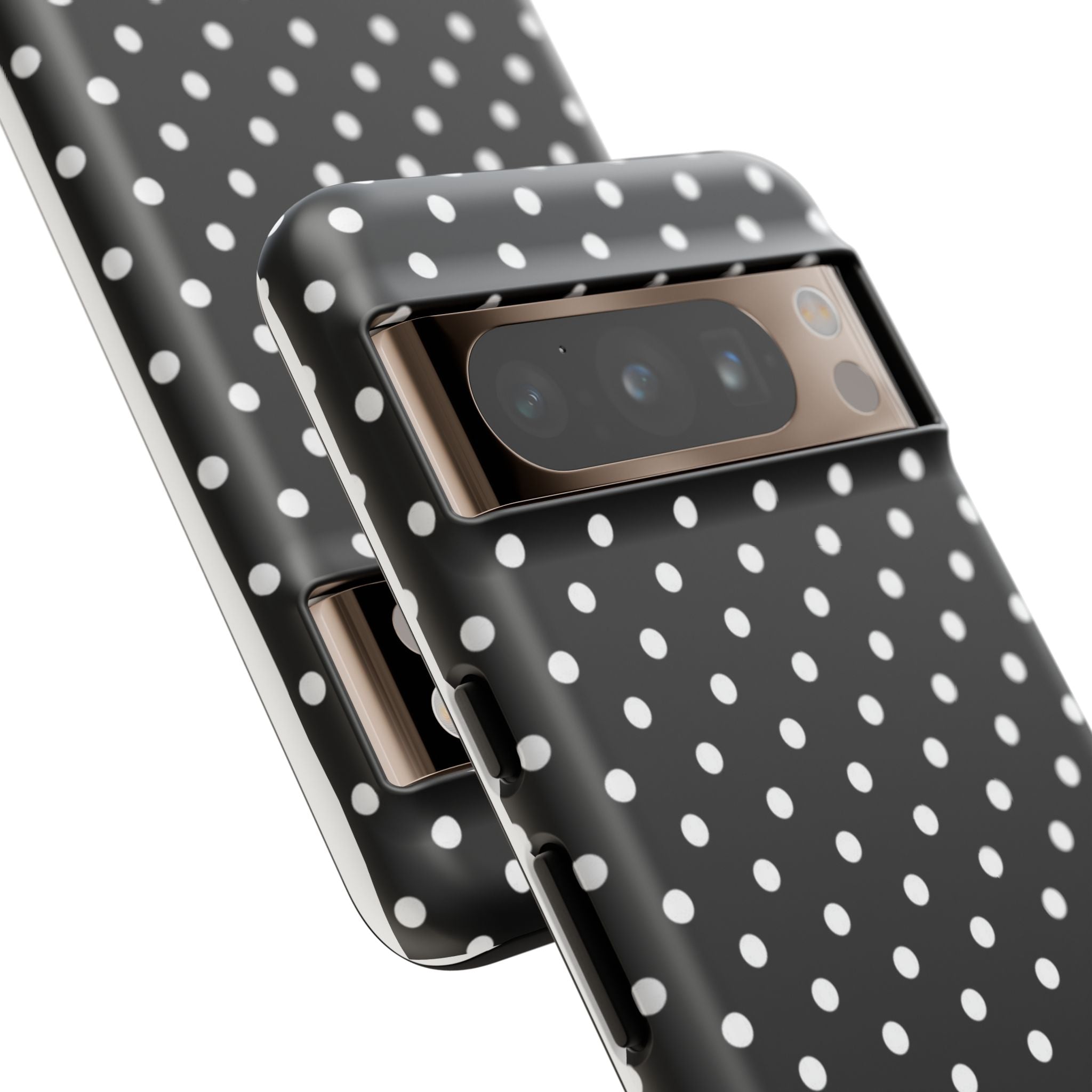 Black Polka Dot Phone Case