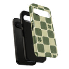 Clover Checker Tough Phone Case