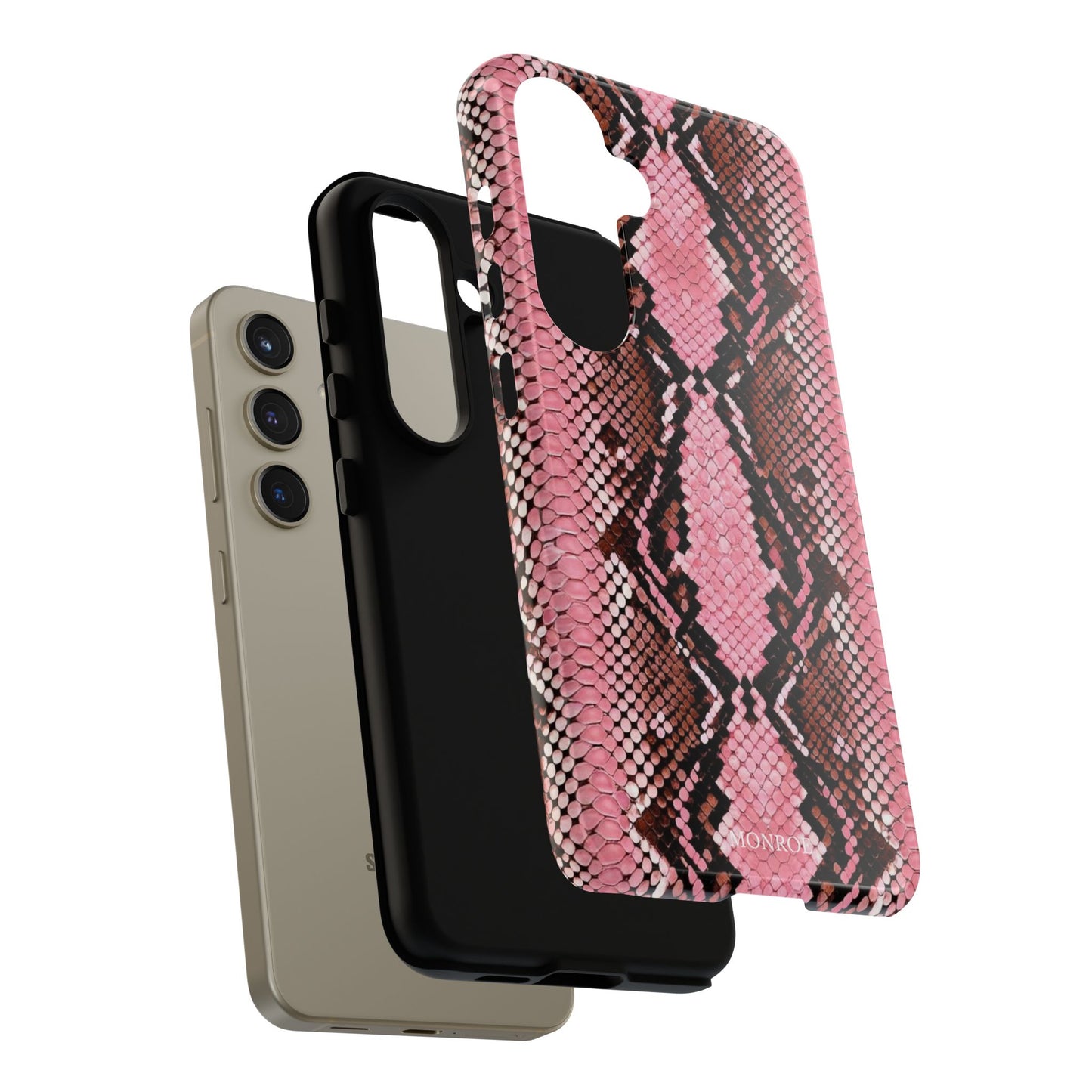 Pink Snake Tough Case