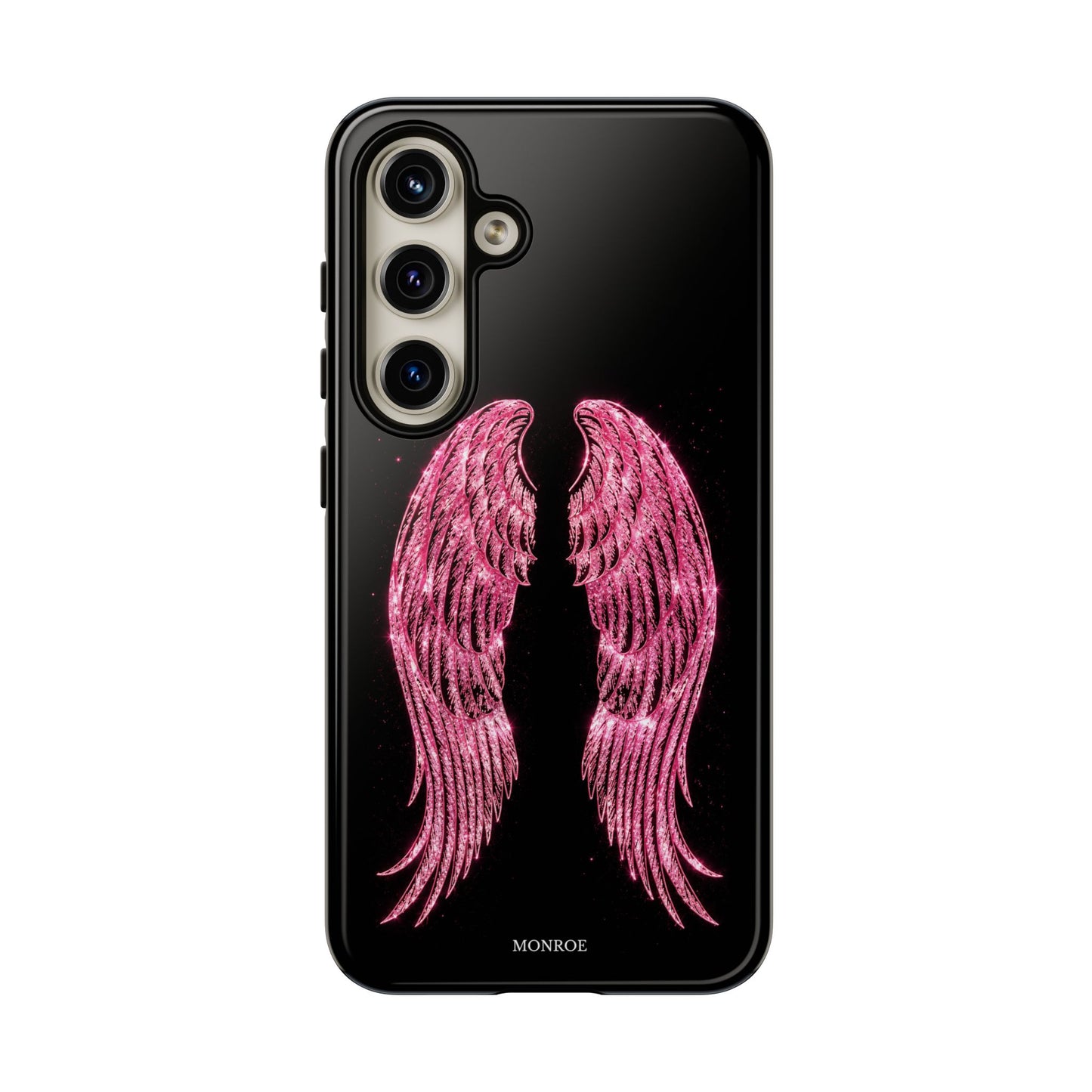 Pink Glitter Angel Tough Case