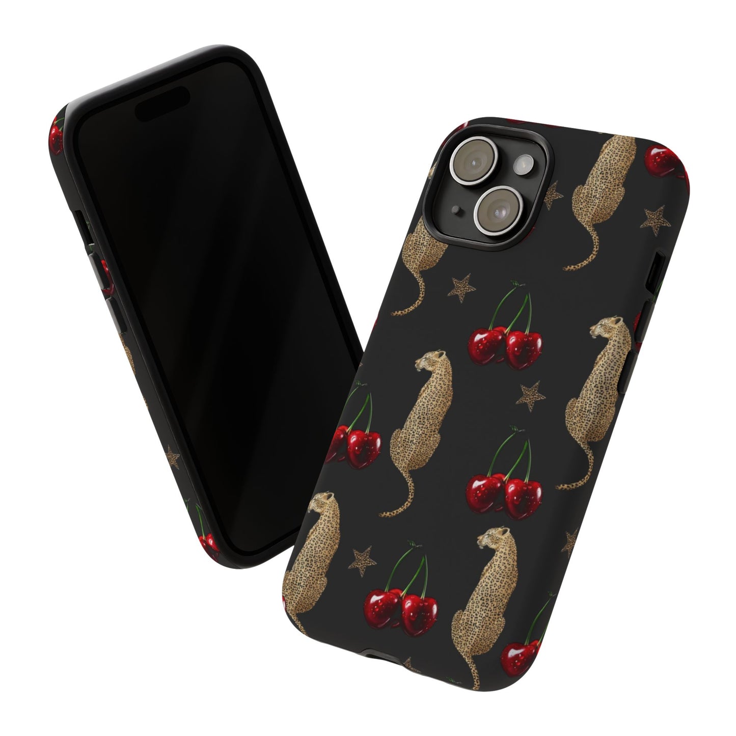 Leopard & Cherry Tough Case