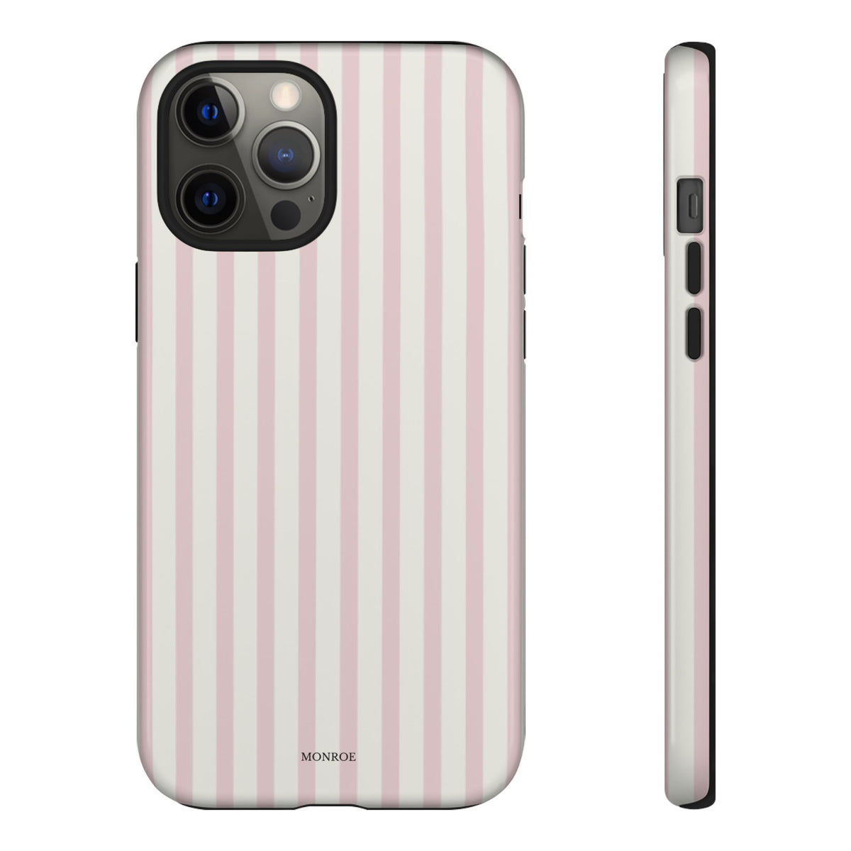 Light Pink Stripe Tough Phone Case