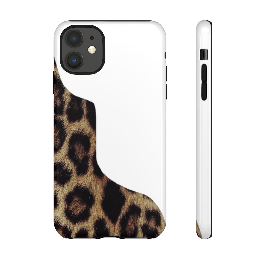 Half Cheetah Print Phone Case