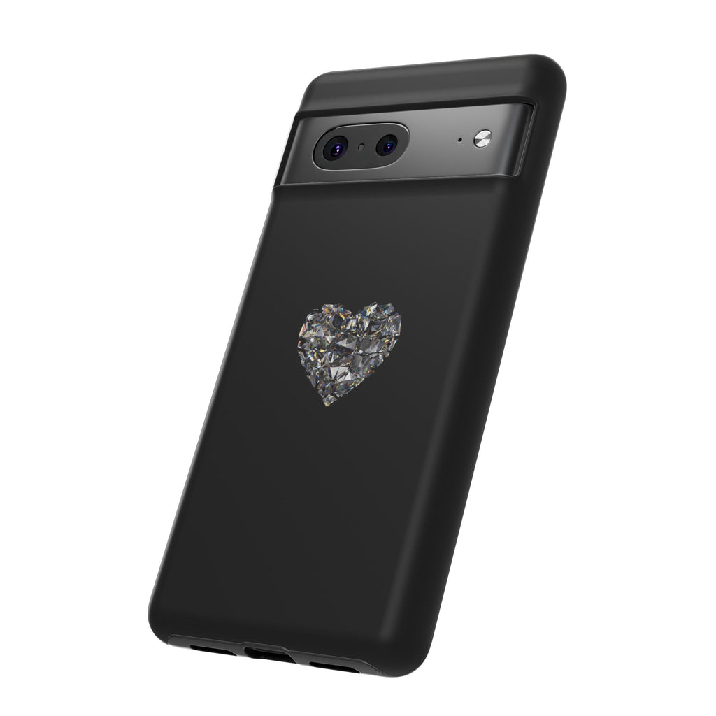Crystal Heart Phone Case
