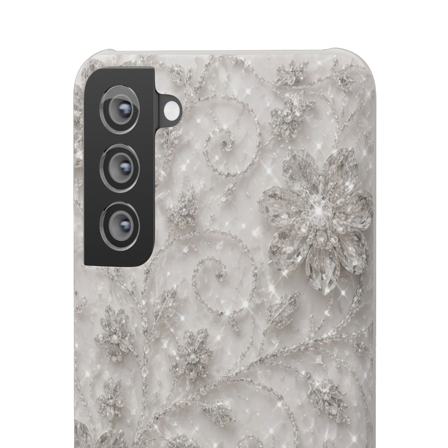 Glittery Floral Case