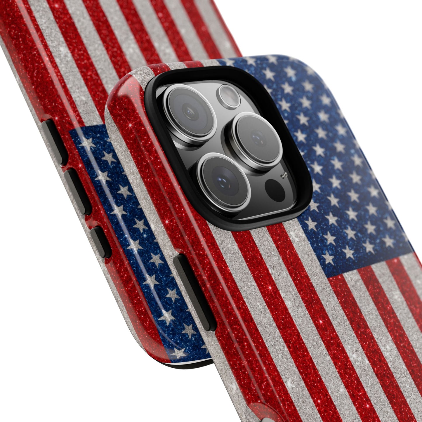 America Glitter Tough Case