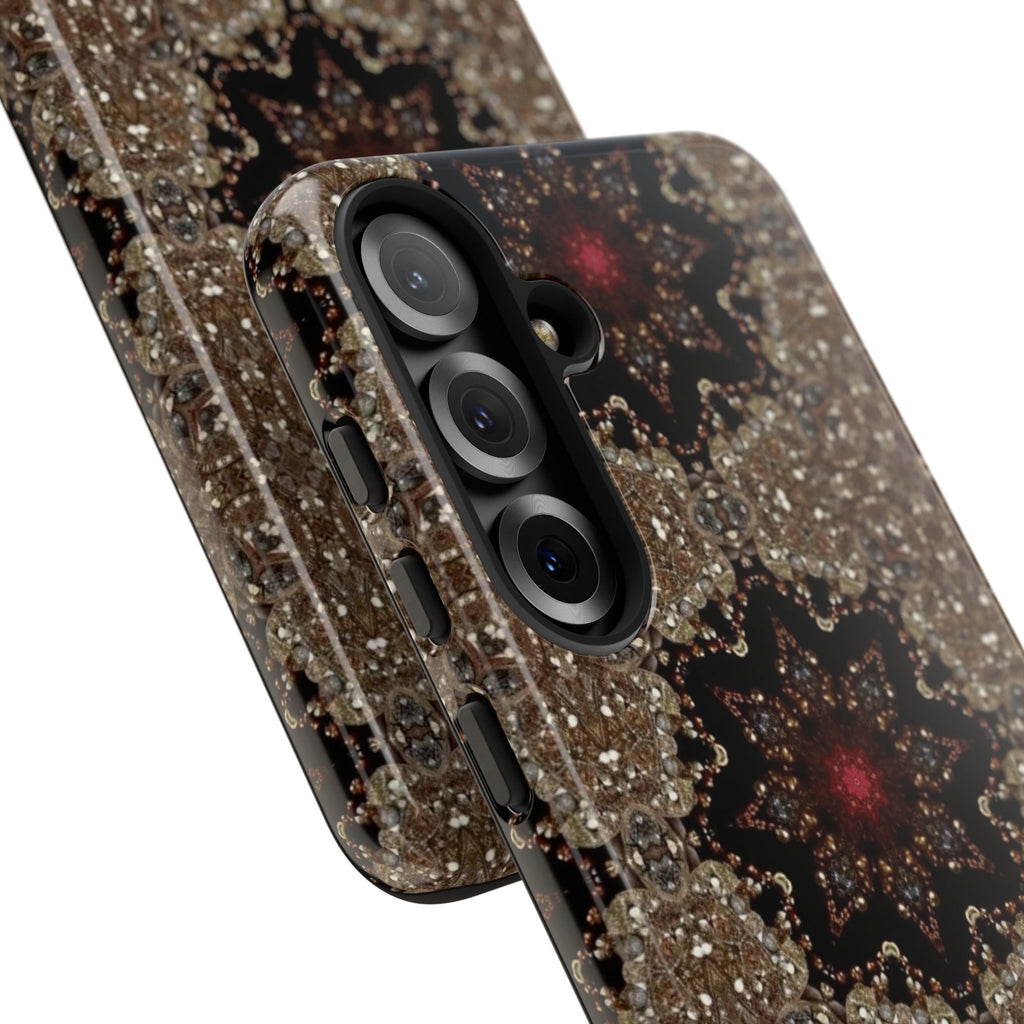 Brown Mandala Tough Protective Case