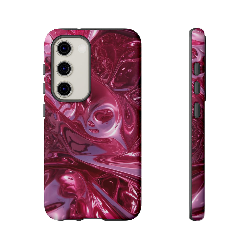 Metallic Pink Phone Case