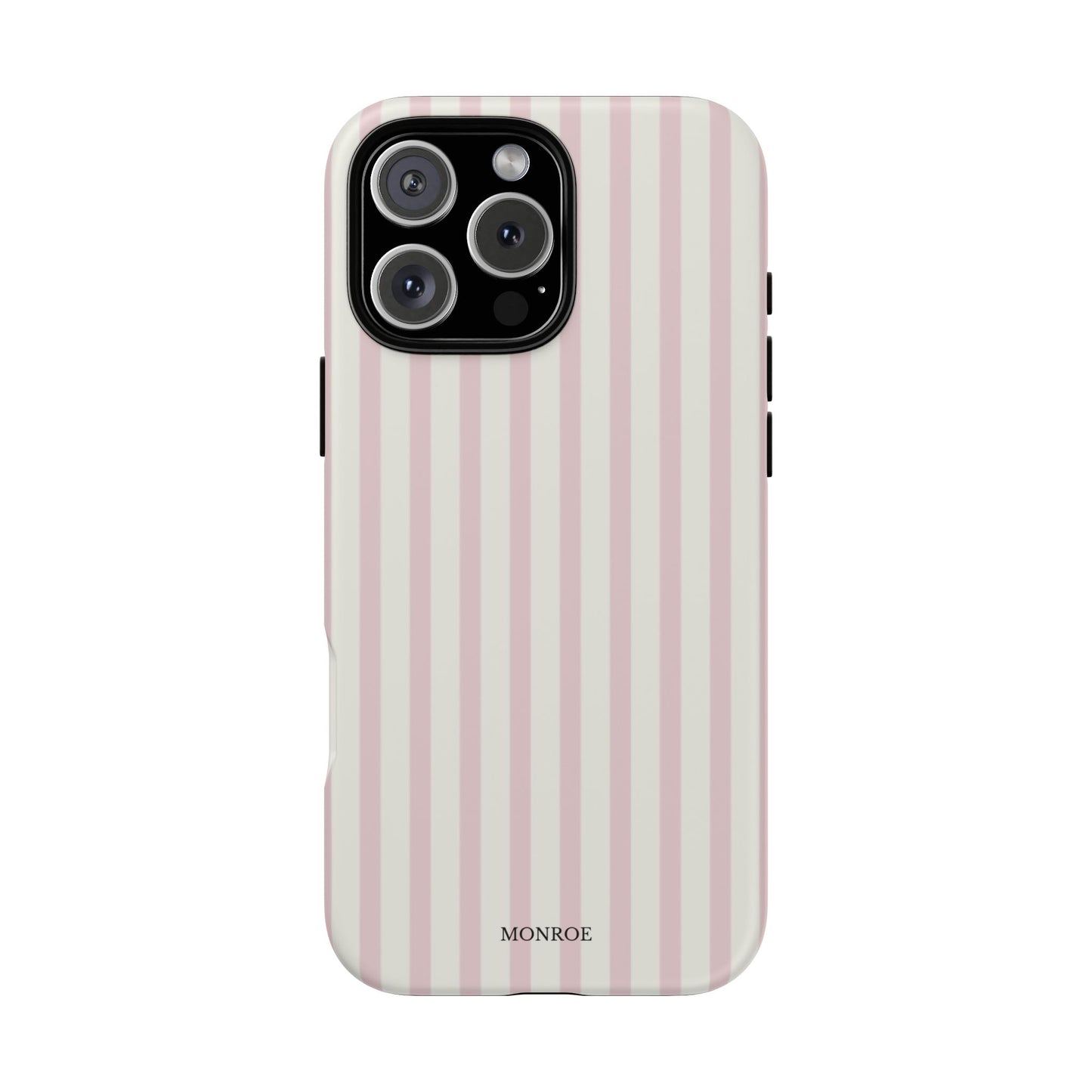 Light Pink Stripe Tough Phone Case
