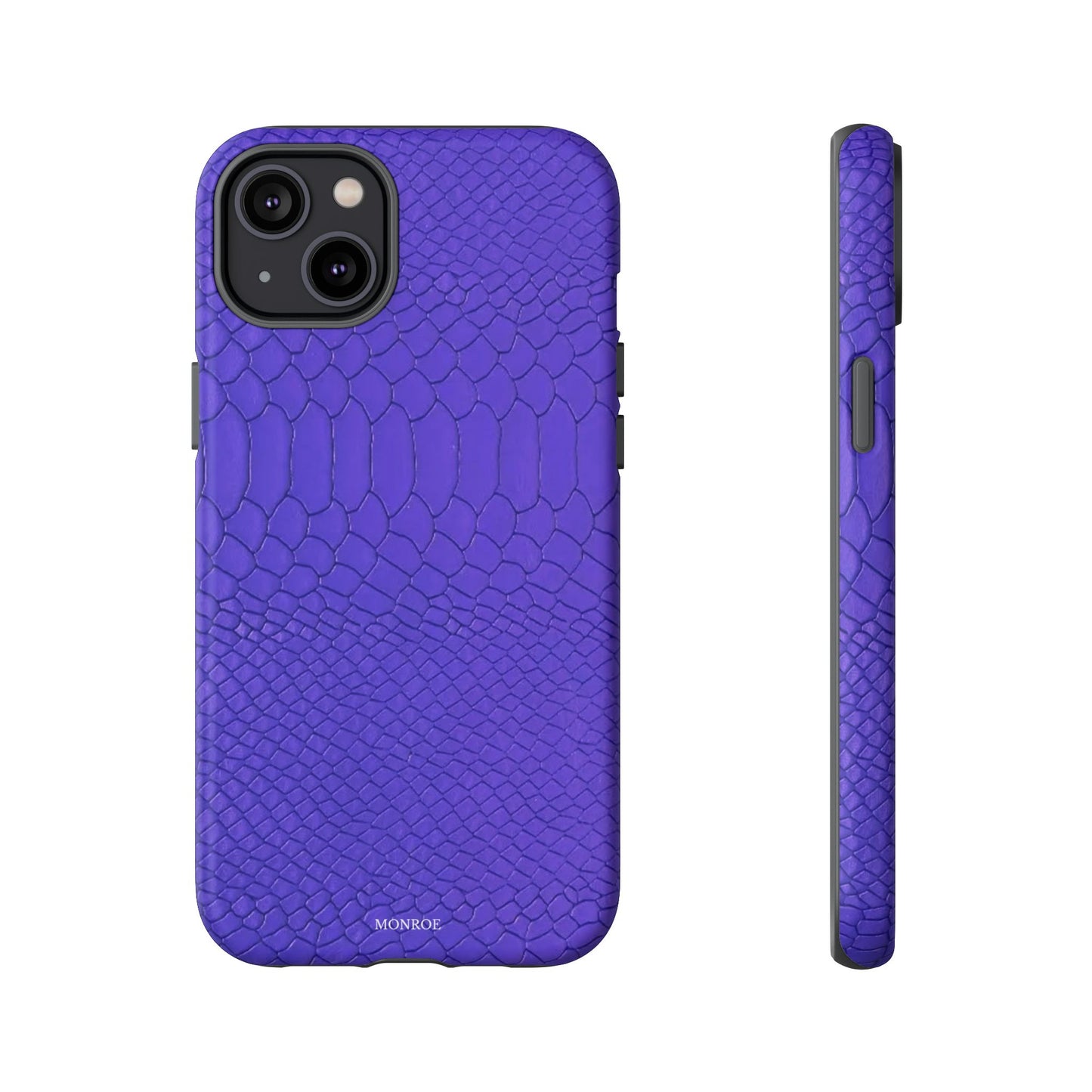 Dark Purple Snake Tough Case