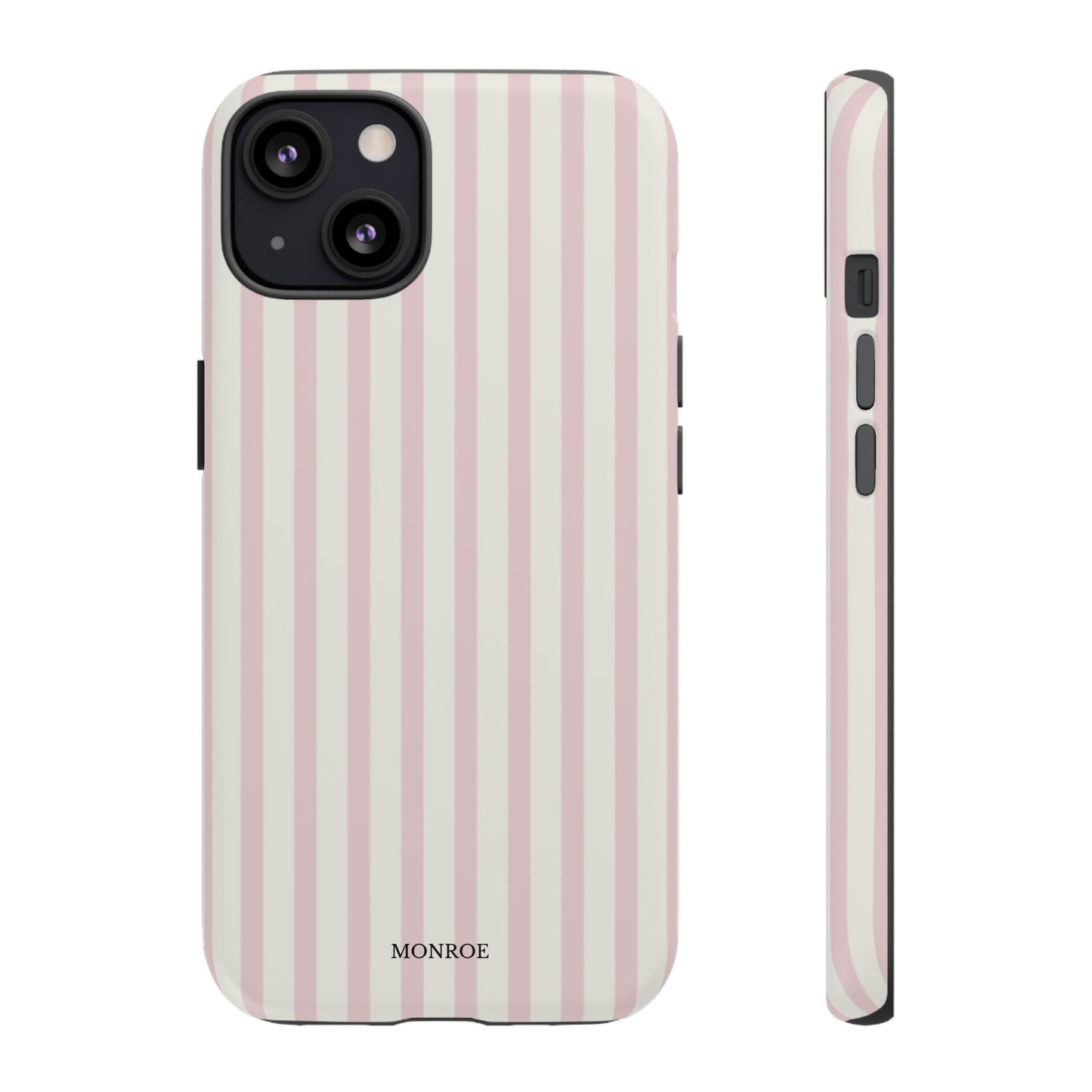 Light Pink Stripe Tough Phone Case