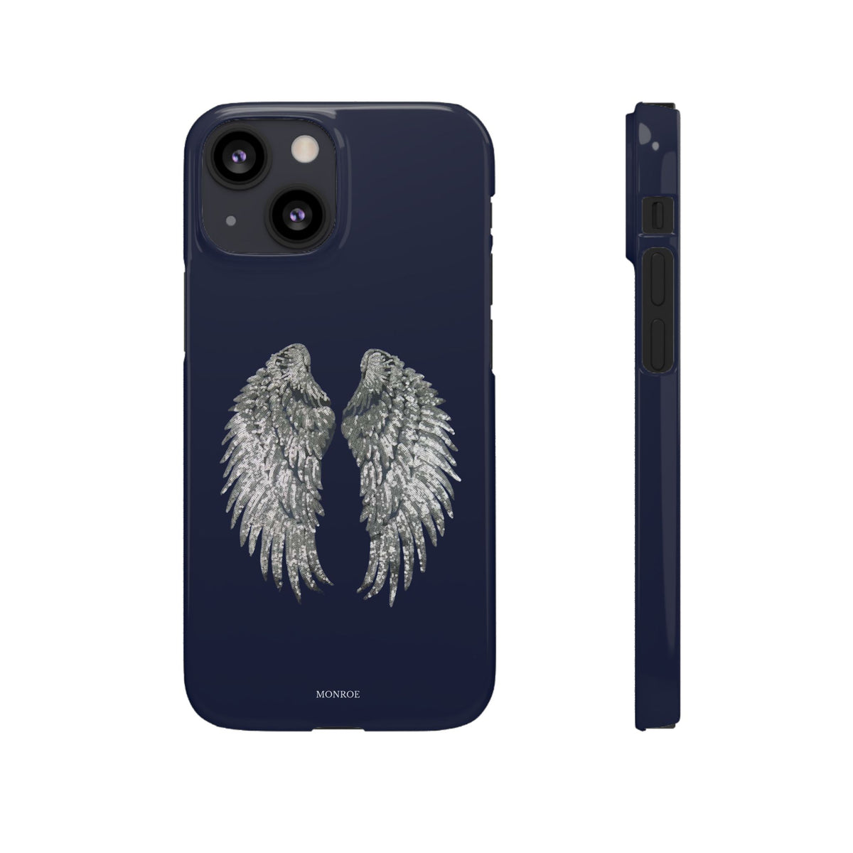 Navy Angel Wings Case