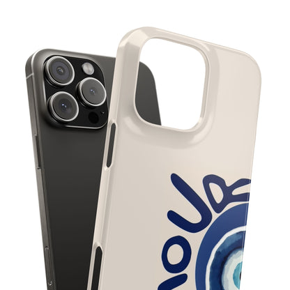 Blue Nazar Evil Eye Case