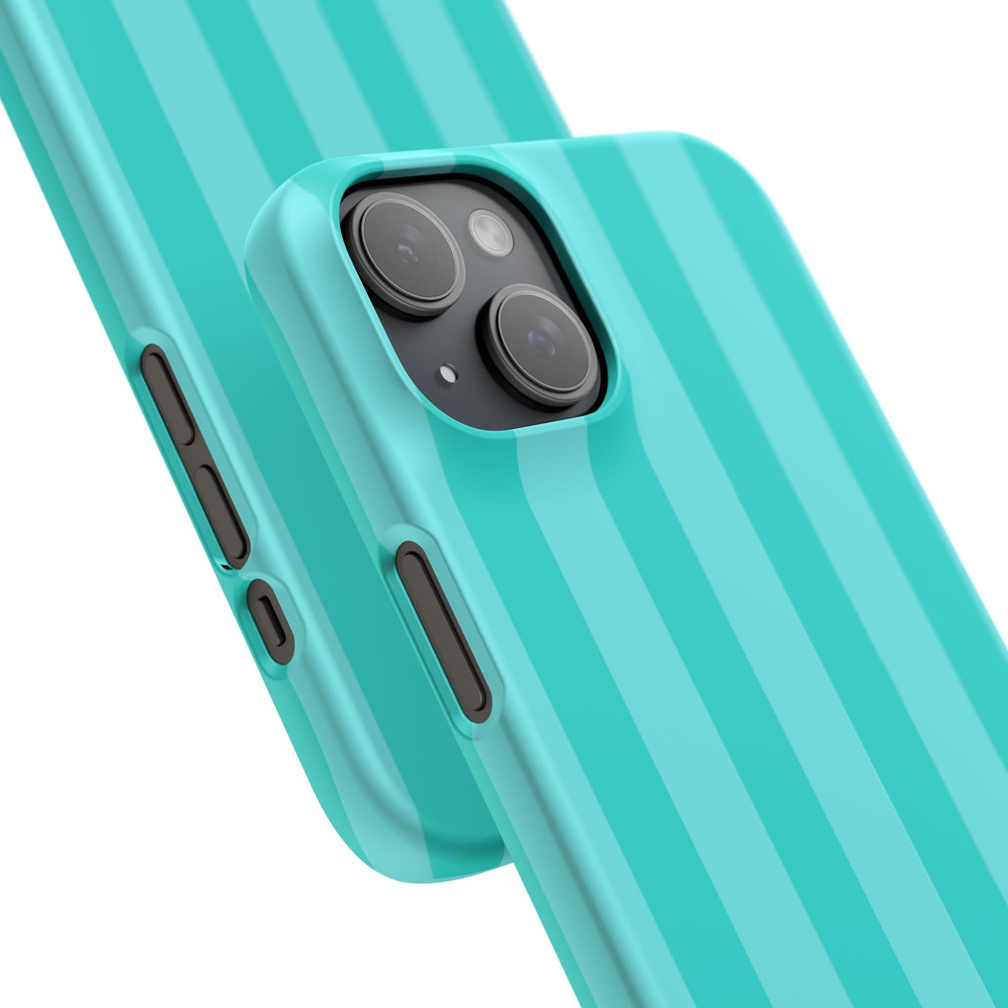 Striped Aqua Case