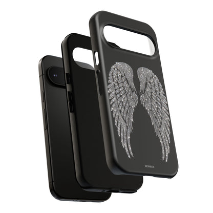 Silver Angel Wings Tough Case