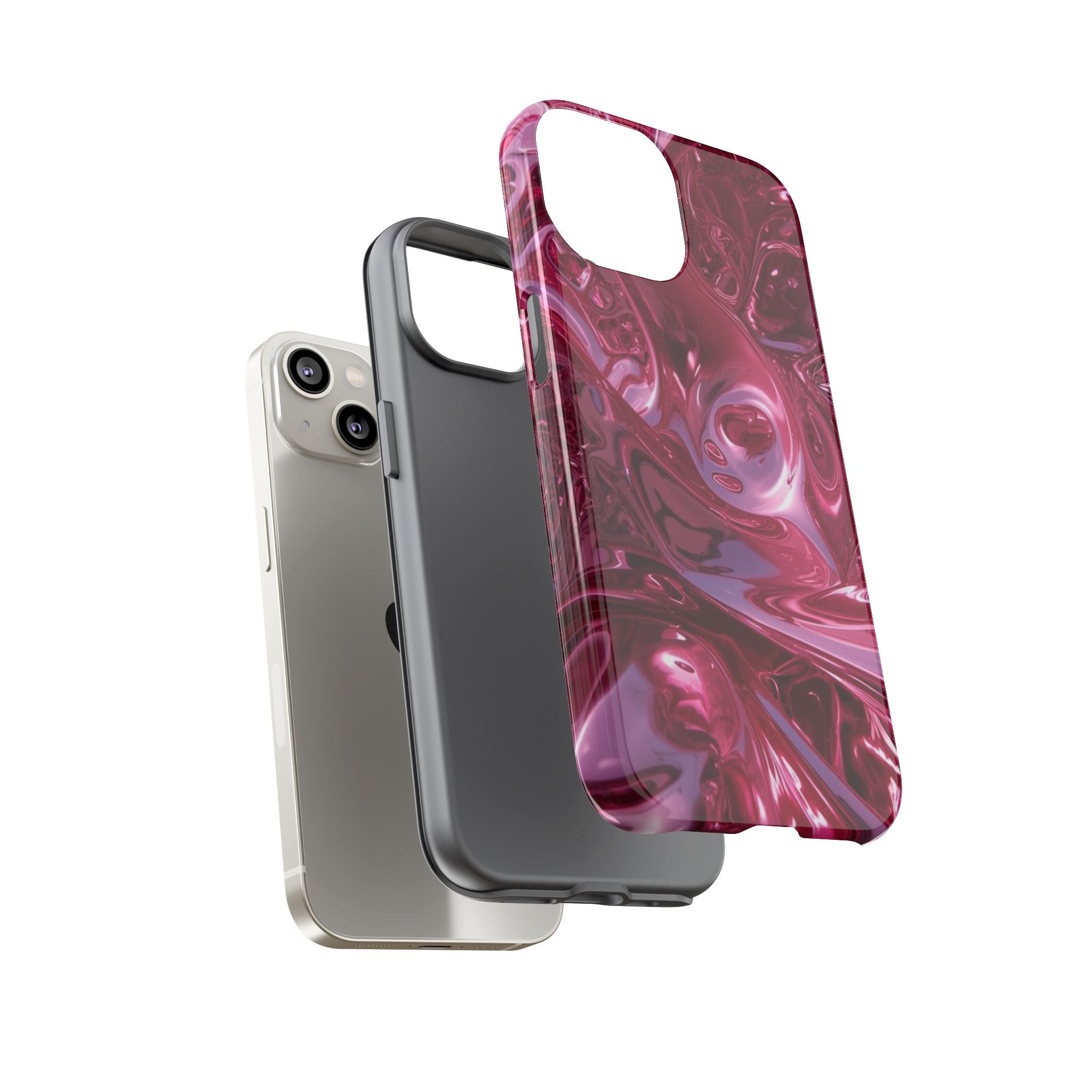 Metallic Pink Phone Case