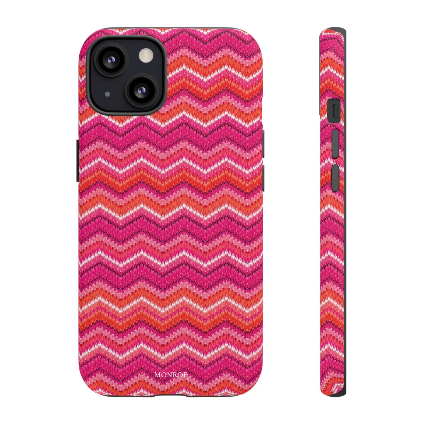 Pink Zigzag Tough Case