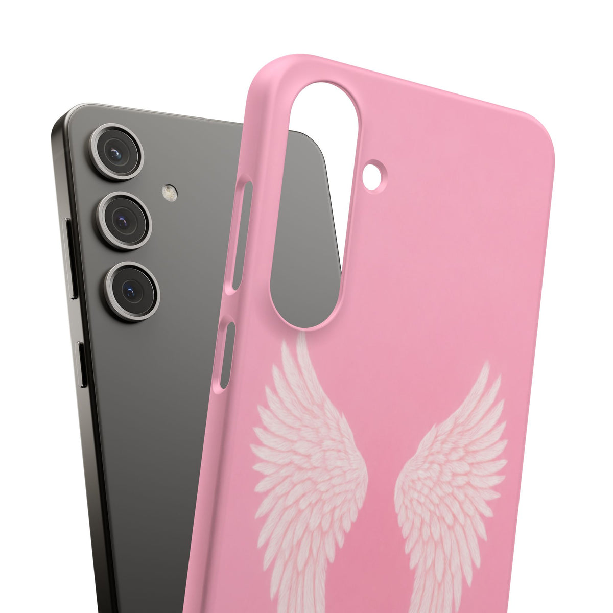 Pink Angel Wings Case
