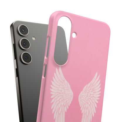 Pink Angel Wings Case