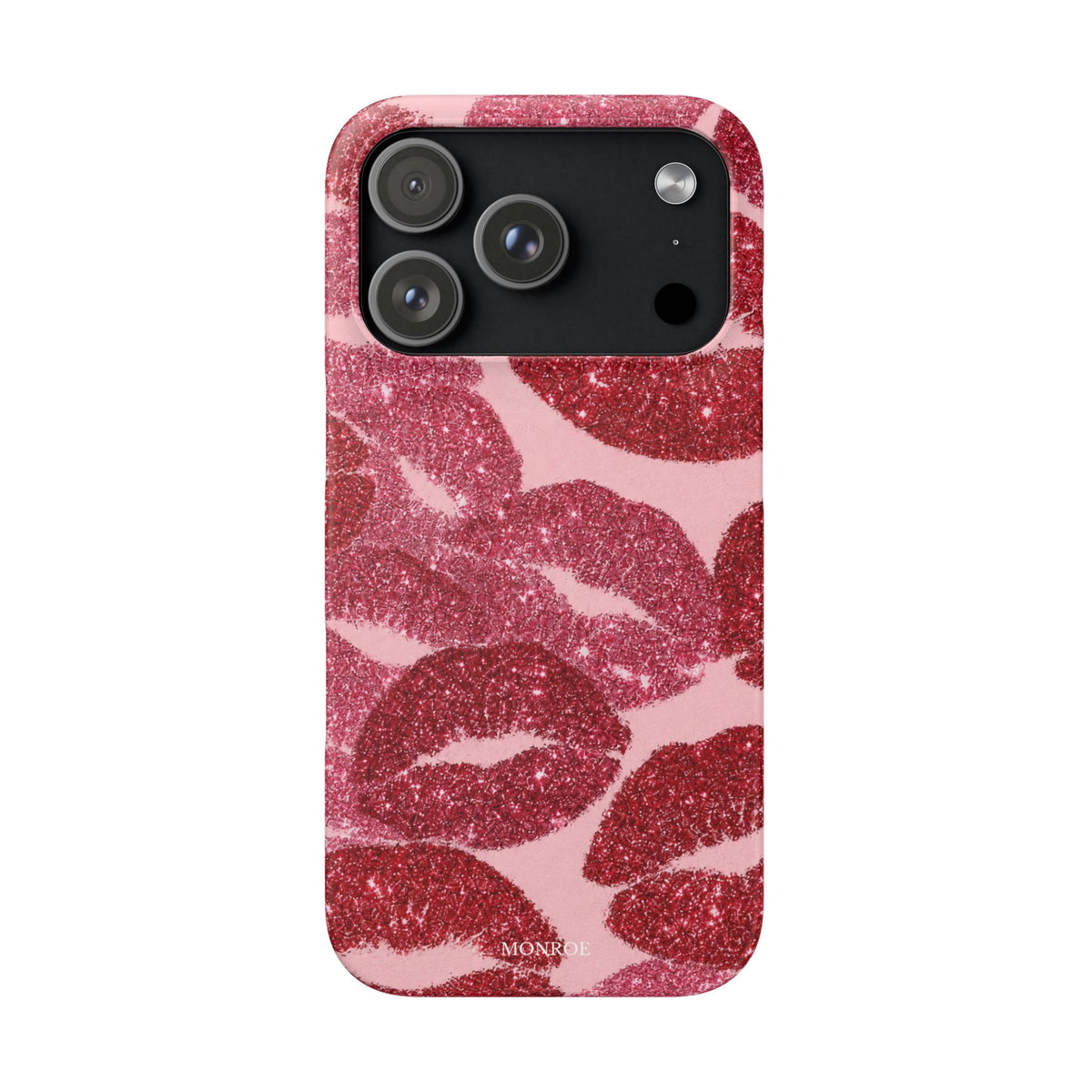 Pink Glitter Kiss Case