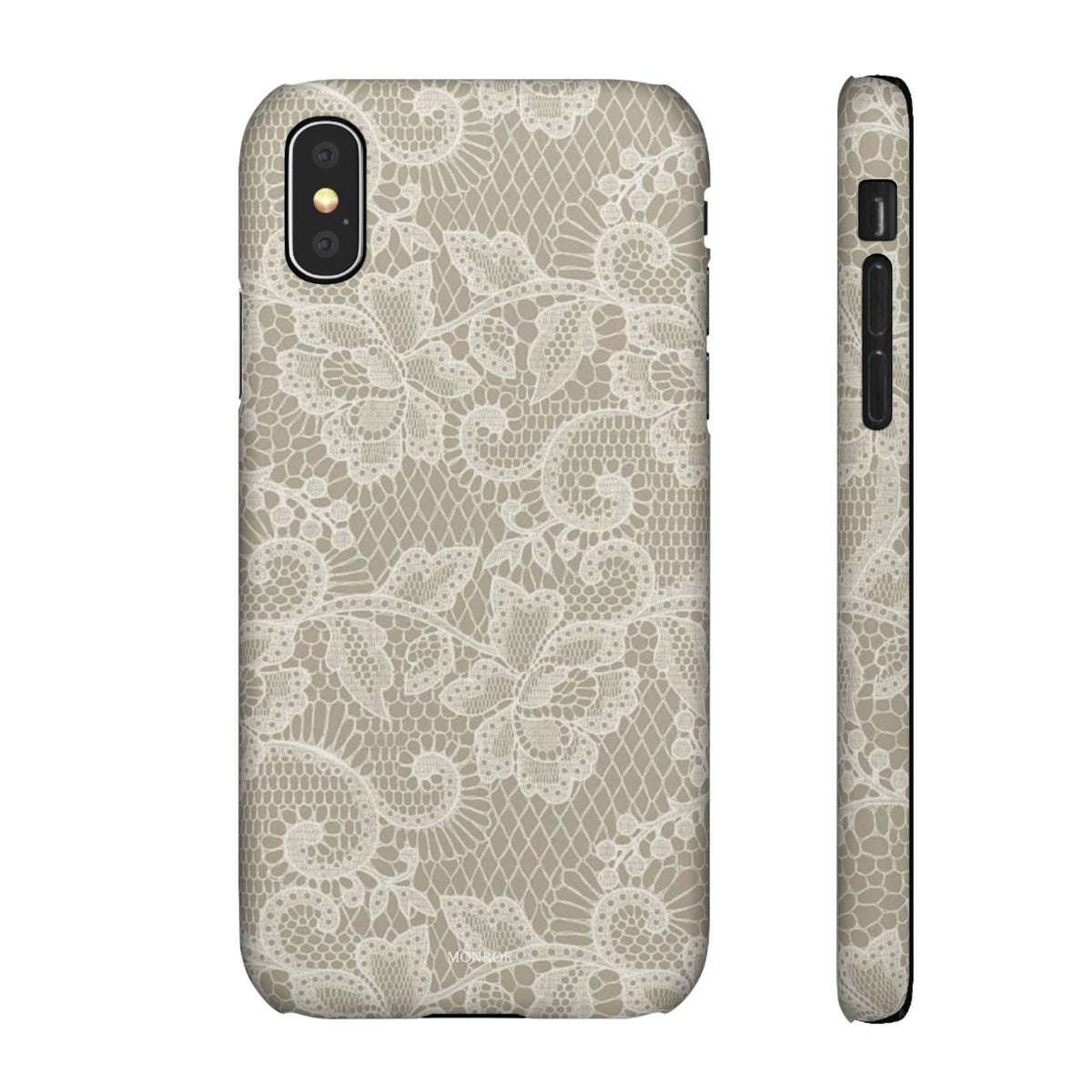 Vintage Beige Lace Case