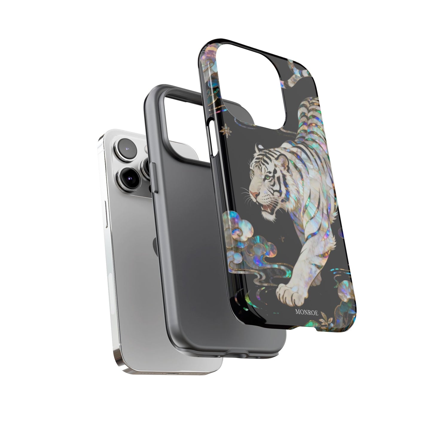 Iridescent White Tiger Tough Case