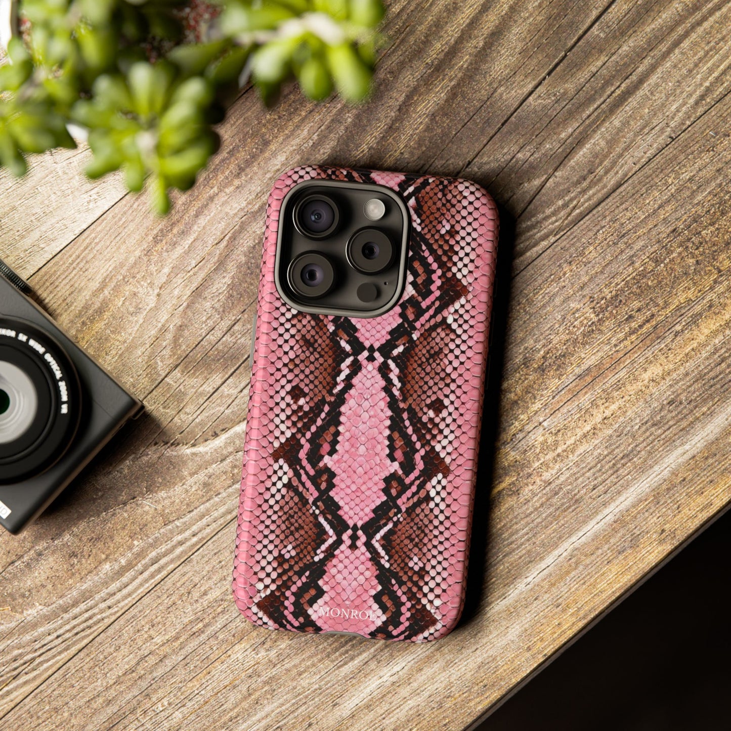 Pink Snake Tough Case