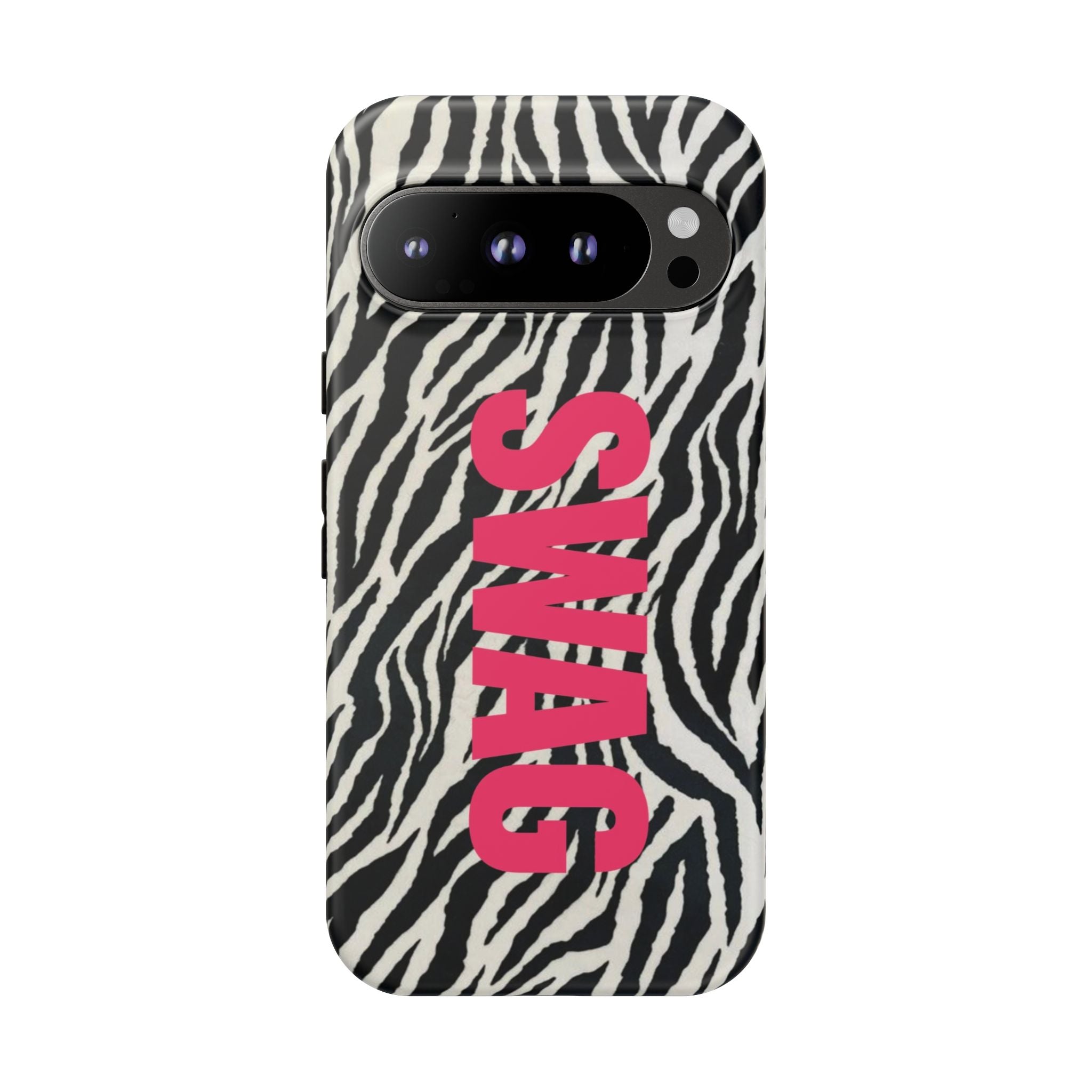 'SWAG' Zebra Print Tough Case