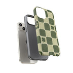 Clover Checker Tough Phone Case