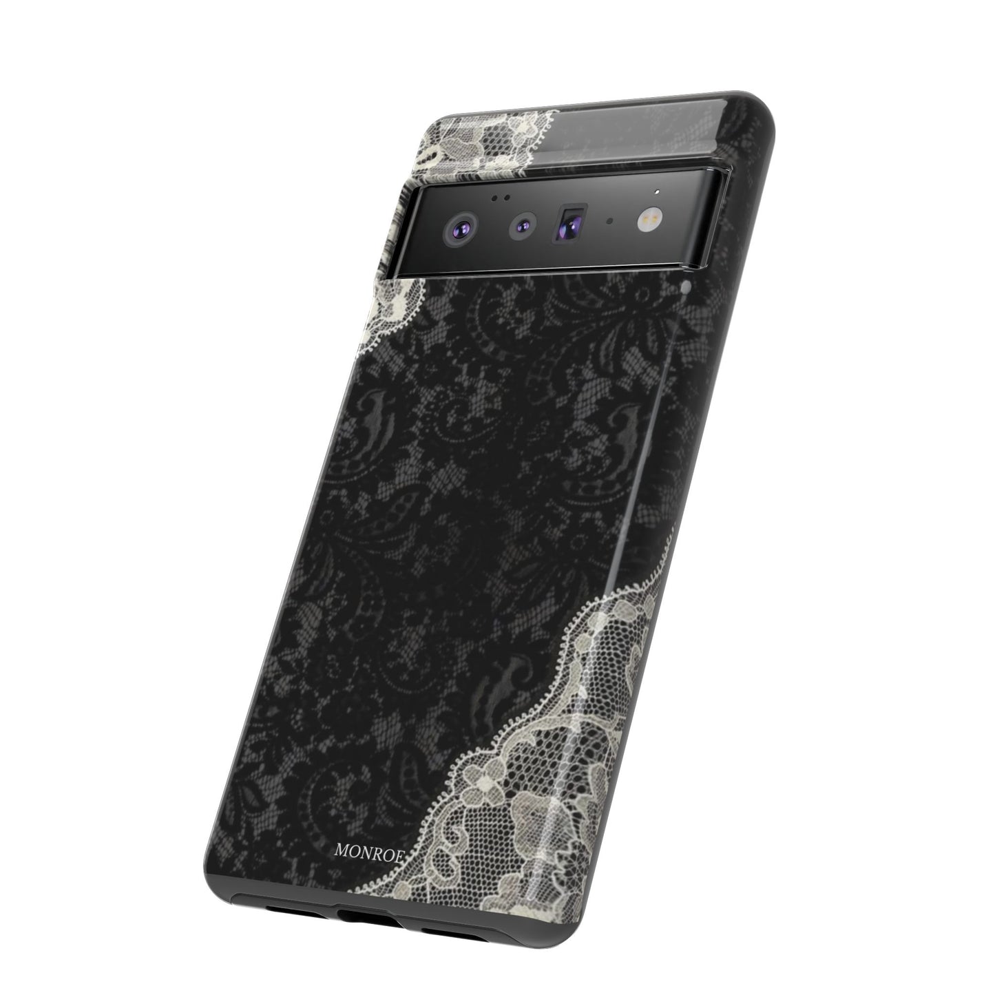 Black & White Edged Tough Case
