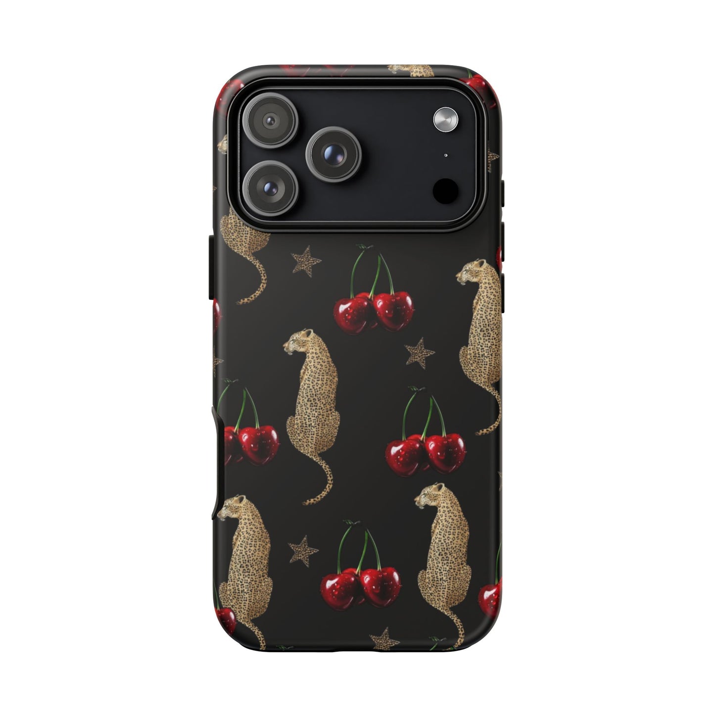 Leopard & Cherry Tough Case