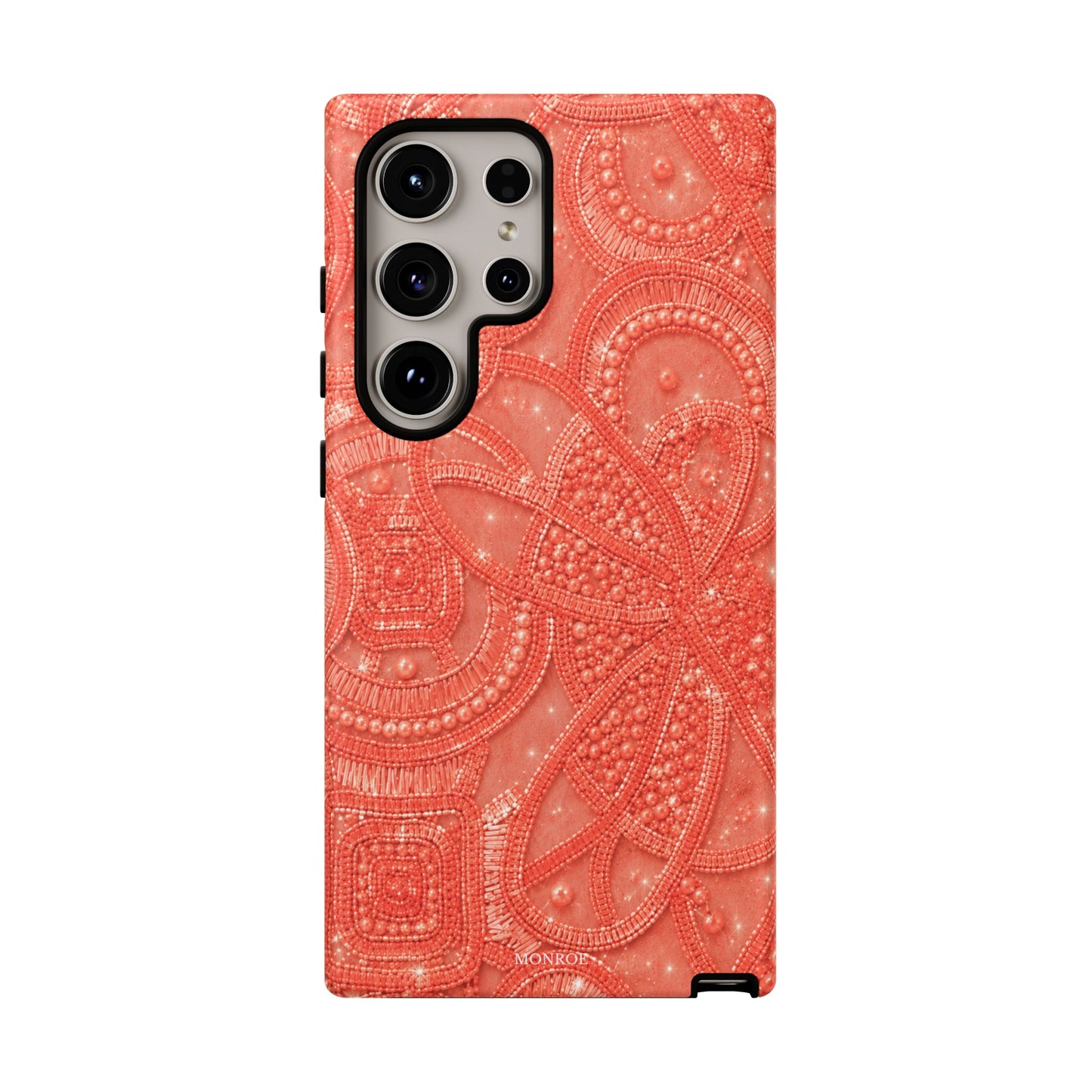 Coral Lace Tough Case