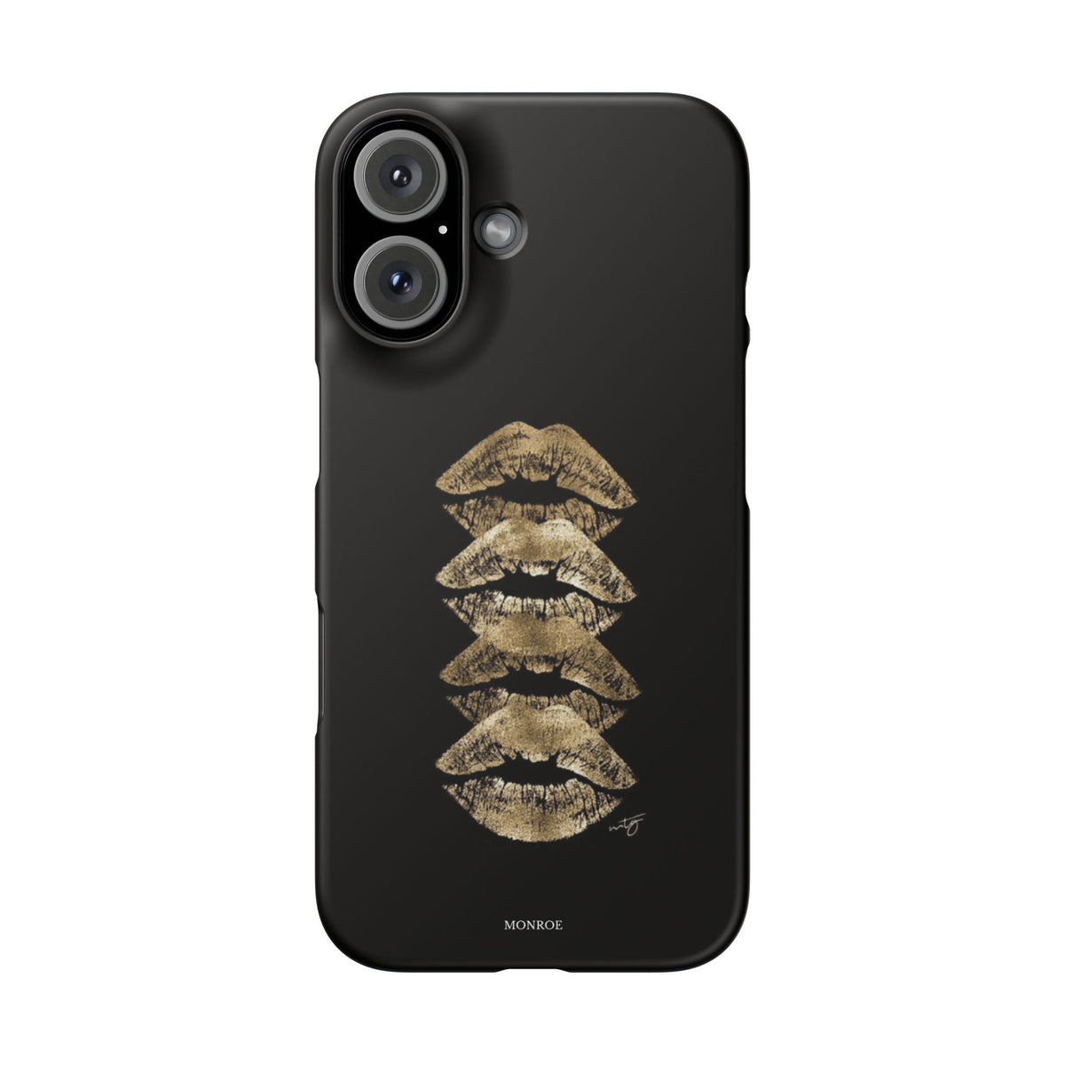 Gold Kiss Stack Case