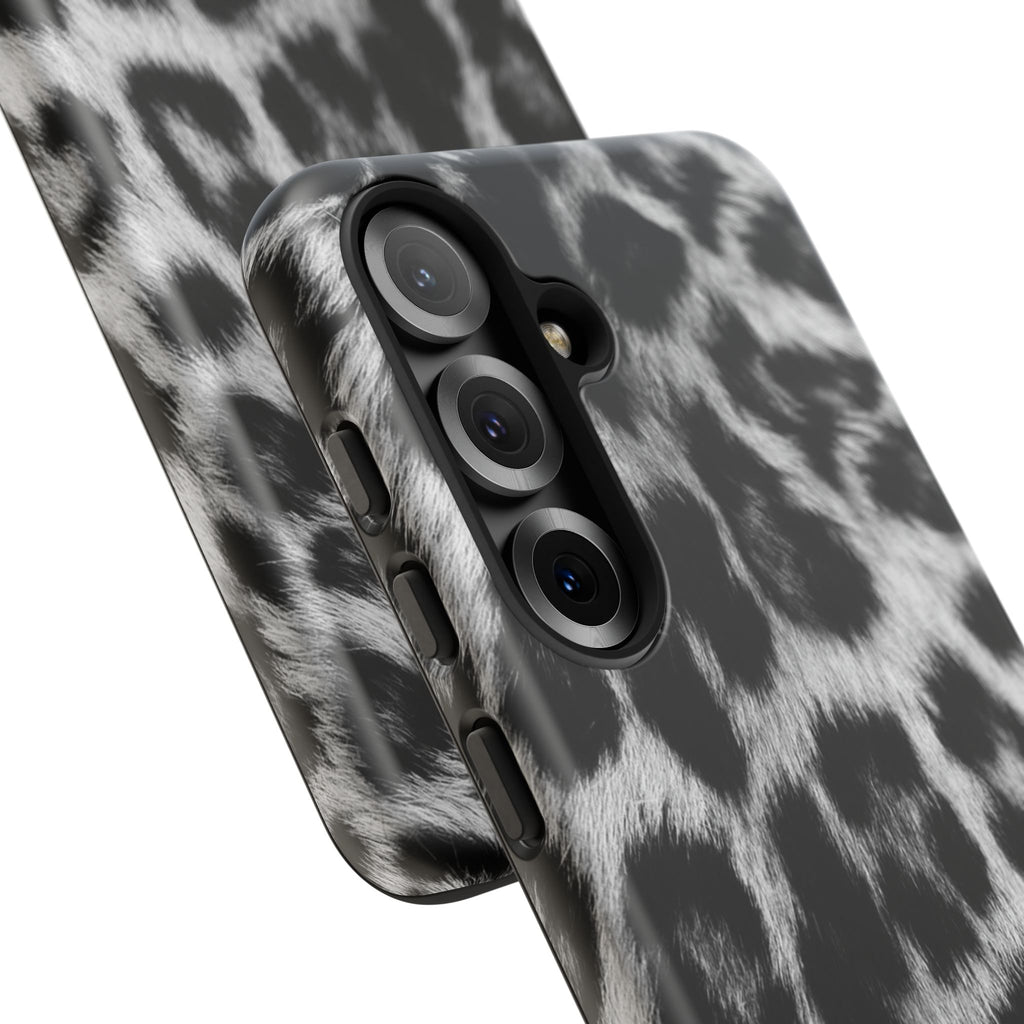 B&W Leopard Phone Case