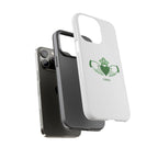 Irish Claddagh Symbol Green Tough Case
