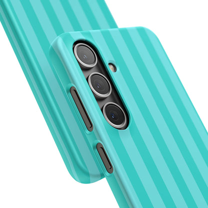 Striped Aqua Case