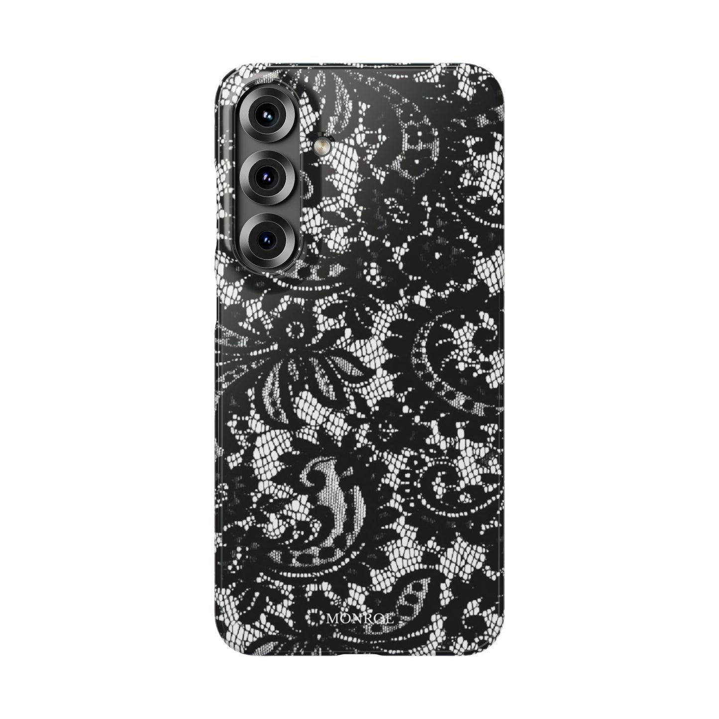 Black Lace Elegant Pattern Case