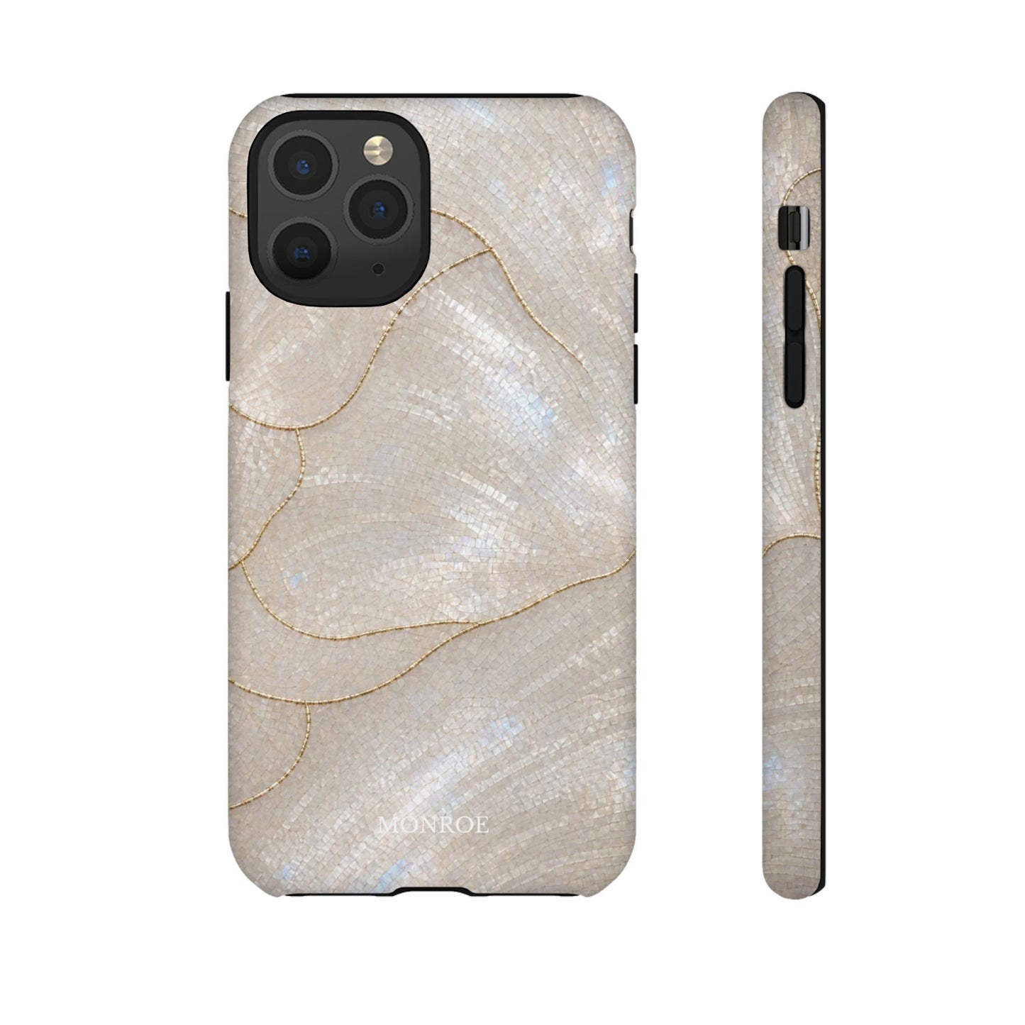 Pearlescent Marble Tough Phone Case