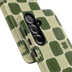 Clover Checker Tough Phone Case