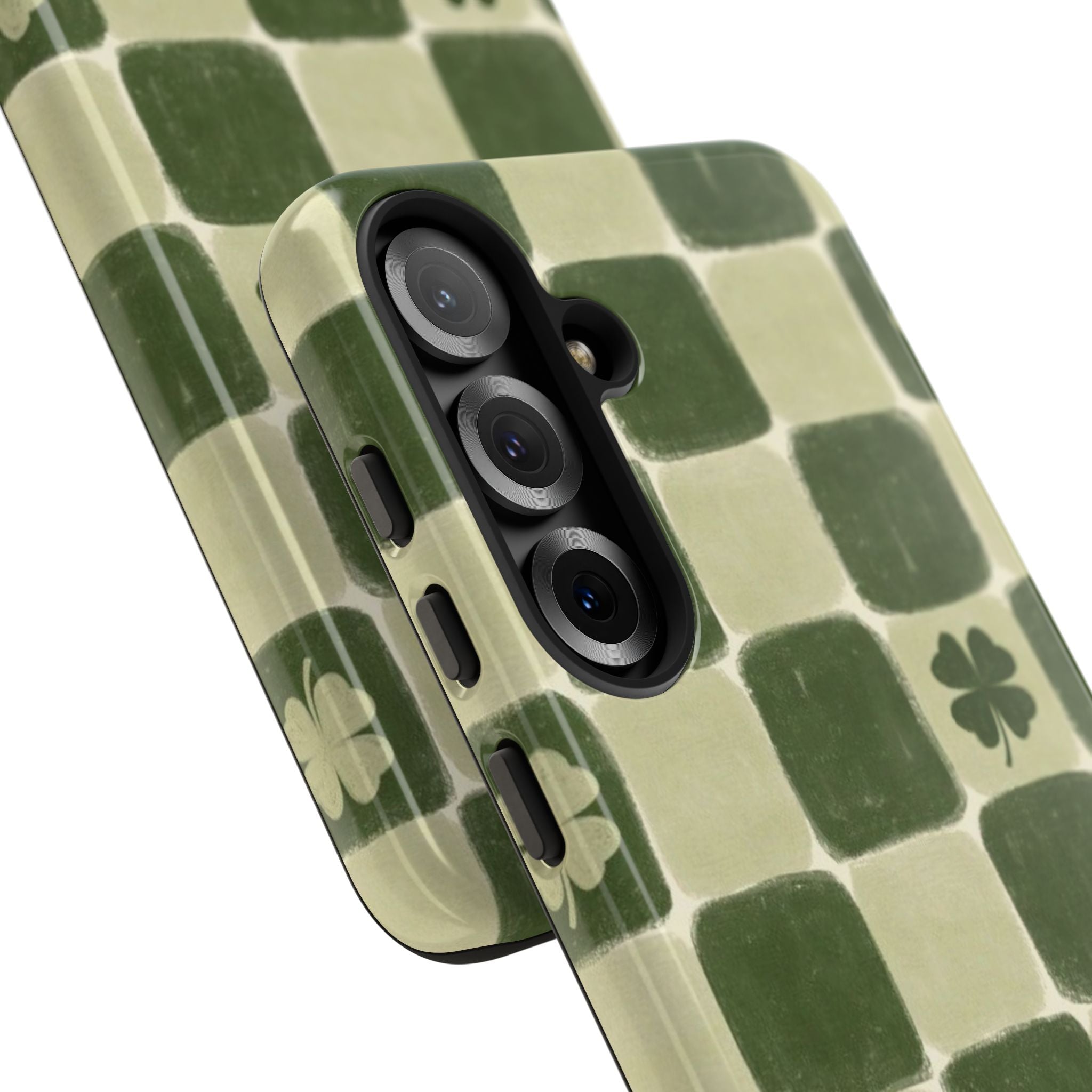 Clover Checker Tough Phone Case