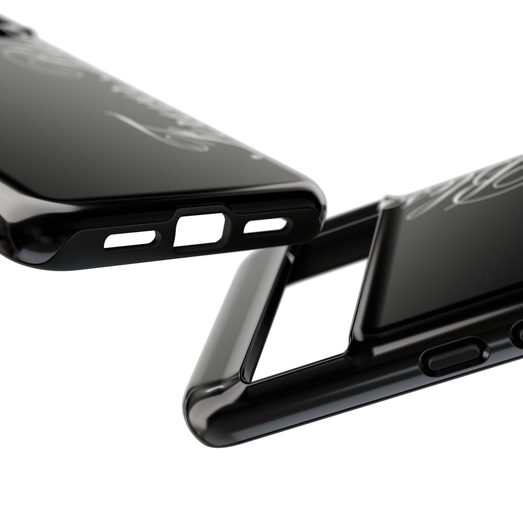 "Forever Blessed" Black Phone Cover