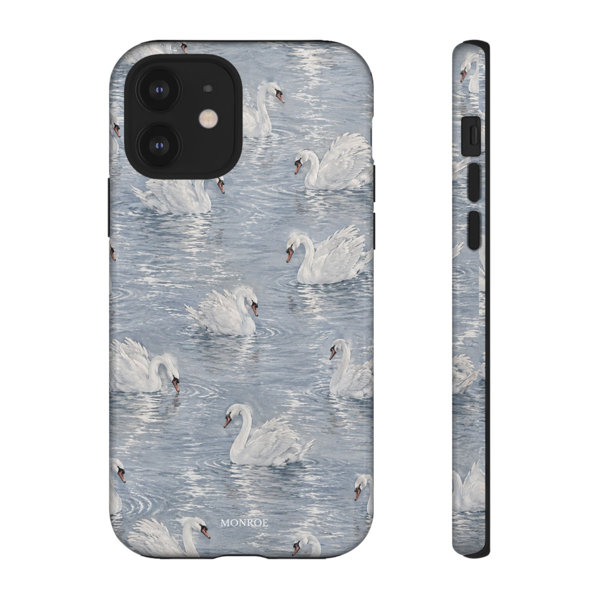 Swan Pattern Tough Case