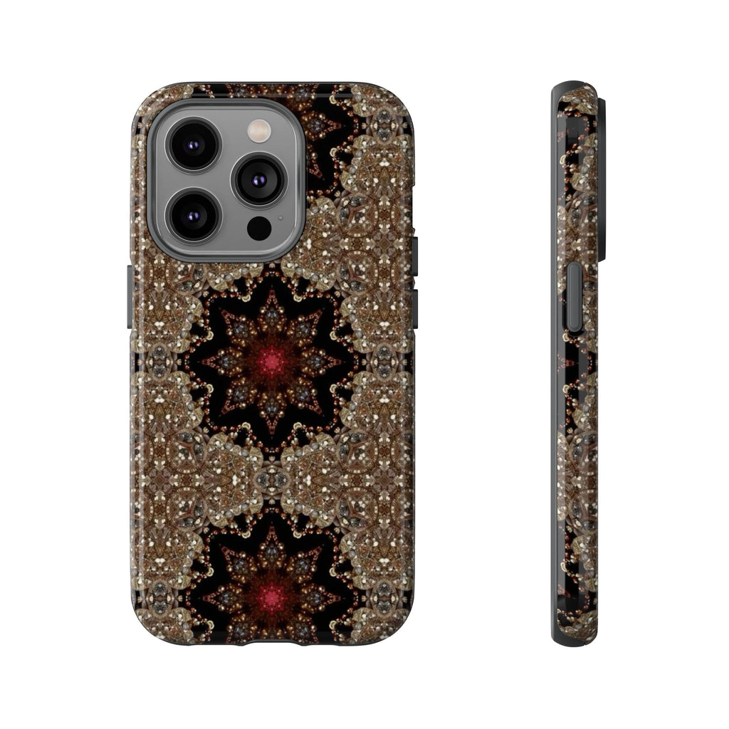 Brown Mandala Tough Protective Case
