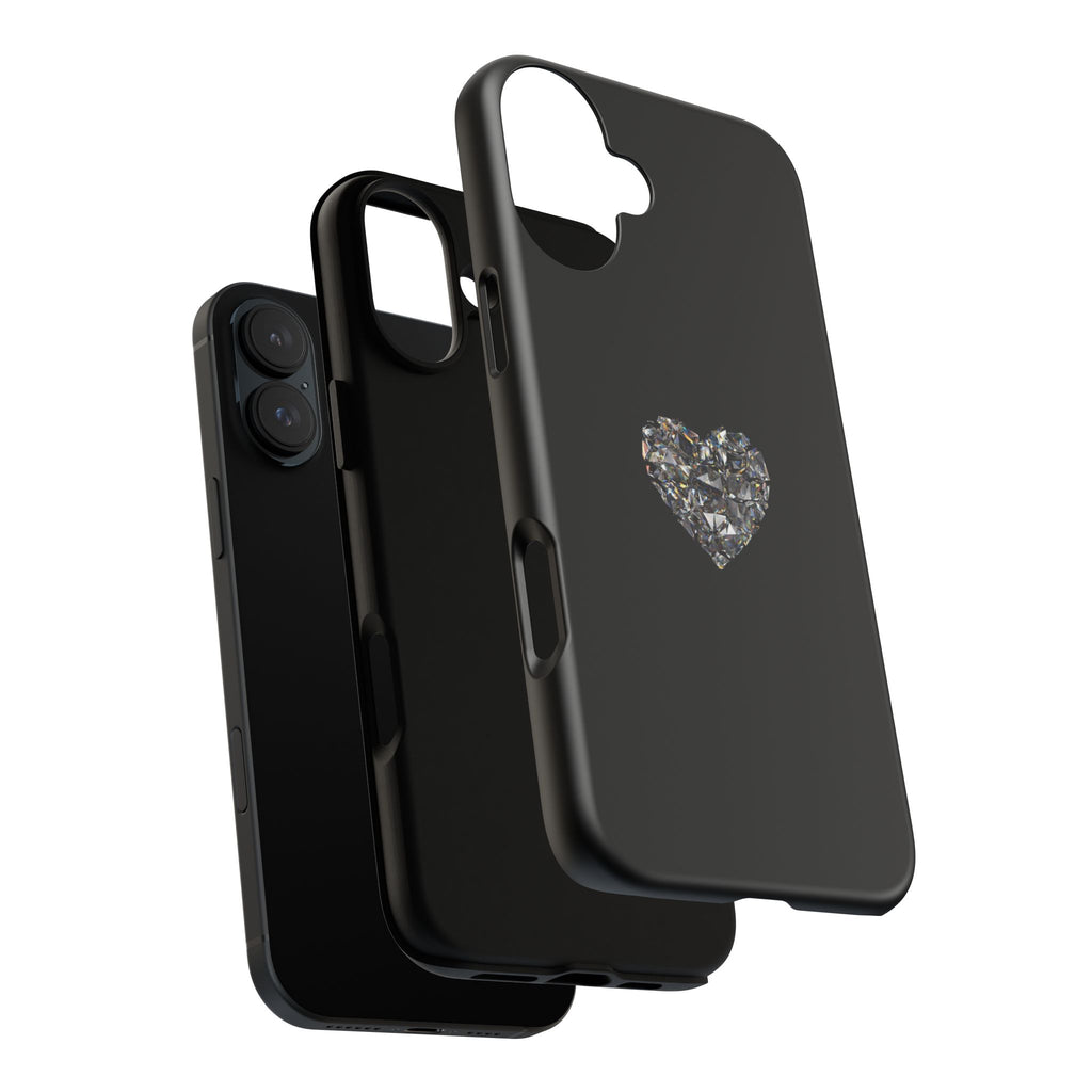 Crystal Heart Phone Case