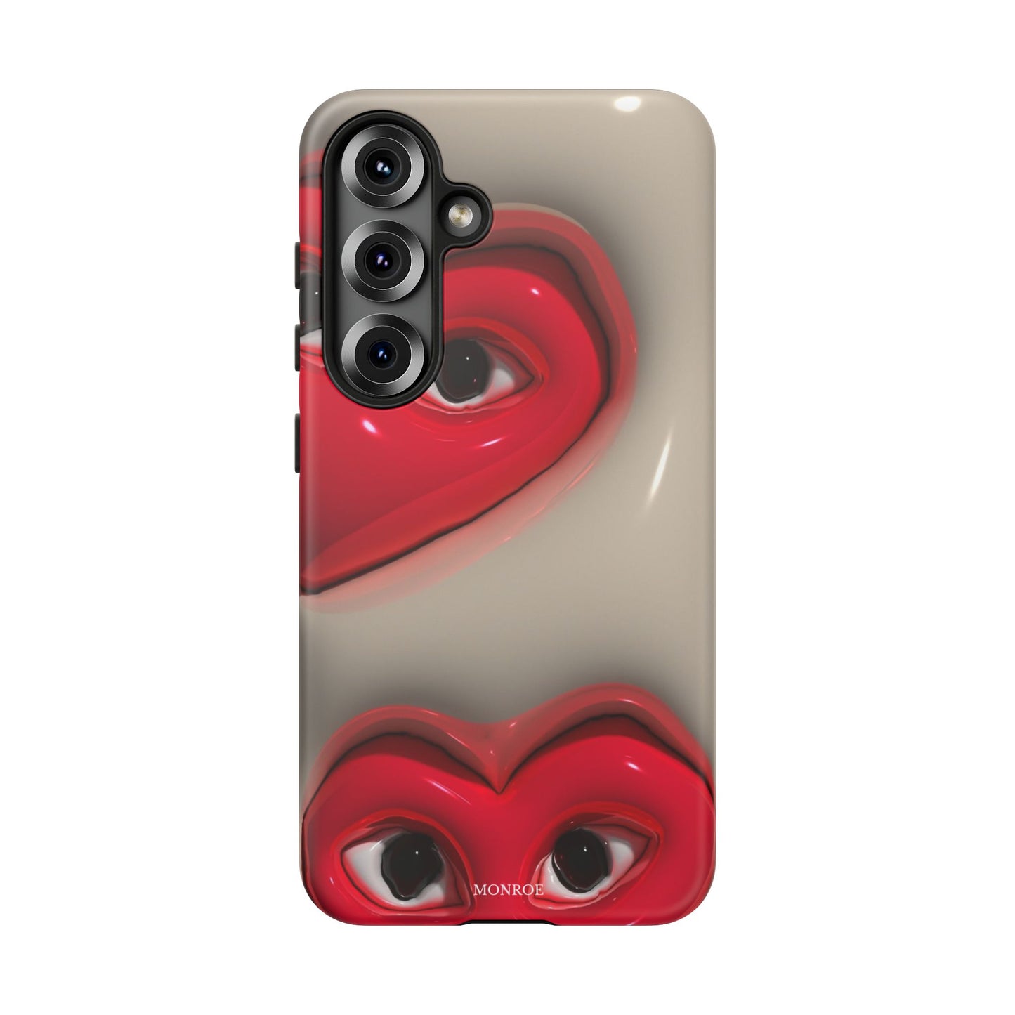 Red Heart Eyes Tough Case